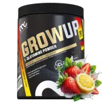 L-glutamiini pulber Muscle Clinic GrowUP 300g maasika-sidruni maitsega