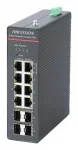 V&otilde;rgul&uuml;liti Hikvision DS-3T1512HP-SI-8P4F, gigabit, hallatav