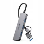 USB-jaotur Orico YSA5-U3, USB/USB-C, 3x USB 2.0/3.0, hall