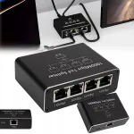 V&otilde;rgul&uuml;liti, 4 gigabit Ethernet RJ45 porti