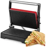 Elektriline grill 1000 W, panini press, 180&deg; avaus, mittesarnane kate