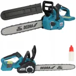 Juhtmeta kettsaag 16" 40 cm DEDRA DED7184V harjadeta mootoriga