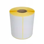 Iseved kleepsud rullil, valged, 58x80 mm, 500 tk