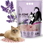 Silikoonist kassiliiv NOVAZOO Lavender, 3,8 l, l&otilde;hnatu, tolmuvaba