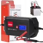 Digitaalne akulaadija, 10A, 6V/12V/24V, sobib STD, GEL, AGM, WET akudele