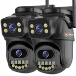 V&auml;line WiFi kaamera AI-ga, 4K eraldusv&otilde;ime, 10MP, p&ouml;&ouml;ratav, suumiga