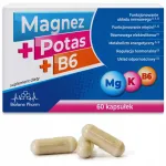 Magneesium ja kaalium vitamiin B6-ga, 60 kapslit, Biolane Pharm