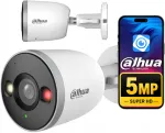 V&auml;liskaamera WiFi Dahua IPC-F5DP-IL, 5MP, topeltvalgustusega, SD-kaardi pilu kuni 256 GB, heli