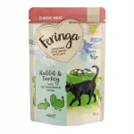 Feringa Classic Rabbit and Turkey m&auml;rg kassitoit, 85 g