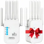 Wi-Fi signaaliv&otilde;imendi, 300 Mbps, 100 m, 6 antenni