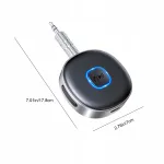 Bluetooth adapter J33, 5.0, AUX auto helivastuv&otilde;tja