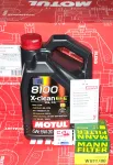 Mootori&otilde;li MOTUL 8100 X-CLEAN EFE 5W30, 5 l, C2/C3, VW 505 01, filtriga W811/80