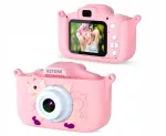 Laste kaamera C3 Pro, 2", USB, roosa
