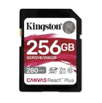 Kingston 256GB React Plus SD m&auml;lukaart 280/150MB/s U3 V60