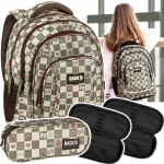 Kooli seljakott BackUP 26 l, GRILLE CUTE, maleeritud t&uuml;drukutele