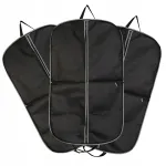 Riiete kaitsekatted reisiks, 3 tk, mustad