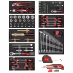 T&ouml;&ouml;riistakomplekt vahust moodulites 119 osa GEDORE RED R21010001