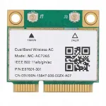 V&otilde;rgukaart Wi-Fi PCIe AC7265, 1200 Mbps, kahe sagedusega, Bluetoothiga, arvutile