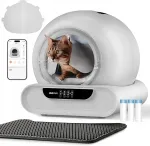 Lelo Paws XXL tiigri ise puhastuv kassitualett 65 l, Wi-Fi ja rakendusega
