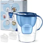 BEDEE 3,5 l sinine veefilter kahe kassettiga