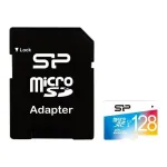 SP ELITE 128 GB UHS-I Class 10 Micro SDXC kaart koos adapteriga