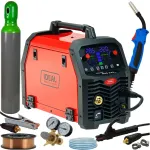 Keevitusmasin TECNO MIG 224 SYNERGIC LED 4x4, 220A