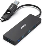 V&auml;ga &otilde;huke USB-C 4-pordiline USB jagaja, 3.0, 5 Gb/s