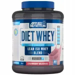 Valgupulber Diet Whey 1000 g, maasika piimakokteili maitsega