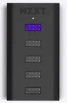 Sisemine USB 2.0 jagaja NZXT, 4 &uuml;hendust, SATA toitega, magnetkinnitusega