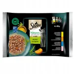 SHEBA m&auml;rg kassitoit, erinevad maitsed kastmes, 4 x 85 g