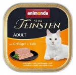 M&auml;rgtoit kassidele ANIMONDA Vom Feinsten linnuliha ja vasikalihaga, 100 g