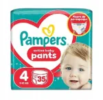M&auml;hkmed Pampers Active Baby 4, 35 tk