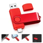 512GB USB-m&auml;lupulk, metallist, p&ouml;&ouml;ratava korpusega, 2in1