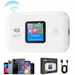 Kaasaskantav 4G LTE WiFi reitmik kuni 10 seadmele, 3000 mAh akuga