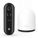 Juhtmevaba videouksekell WUUK, 2K kaamera, 32GB, WiFi, &uuml;hilduv Alexa ja Google Home'iga