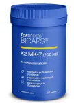 Toidulisand FORMEDS Vitamin K2 MK-7 200 mcg, 60 kapslit