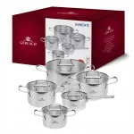 Gerlach AMBIENTE 10-osaline pottide komplekt, sobib induktsioonile