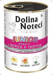 DOLINA NOTECI PREMIUM JUNIOR koeratoit kalkunis&uuml;damega, 400 g