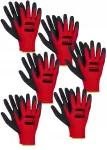 LATEX pooridega t&ouml;&ouml;kindad RED
