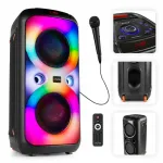 Mobiilne Bluetooth k&otilde;lar, 240W, LED valgustus, mikrofon, aku