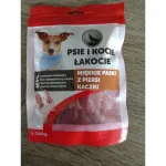 CANIS LUPUS koerte ja kasside maiused, pehmed pardalihakillud, 100 g