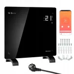 Vannitoa klaasist konvektor WiFi-ga, 1 kW, EGW-10C