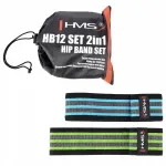 Takistuskumm ja treeningupael HMS SET 2IN1 ML