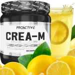 Kreatiini monoh&uuml;draadi pulber ProActive Crea-M LOAD sidruni maitsega 250g