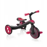 Tasakaaluline kolmerattaline jalgratas Globber Explorer Trike, punane