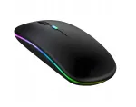 Juhtmevaba must hiir RGB-valgustusega, 2.4GHz, s&uuml;learvutile ja kontorisse