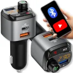 Autoline FM Bluetooth saatja handsfree ja QC 3.0 laadijaga