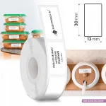 Kleebise sildid Phomemo Q30 D30 printerile, 13x30 mm