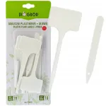 Plastist sildid ja pliiats taimede m&auml;rgistamiseks, 10+20 tk, 720901