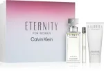 Naiste komplekt Calvin Klein Eternity losjoon 100 ml + EDP 10 ml + EDP 100 ml